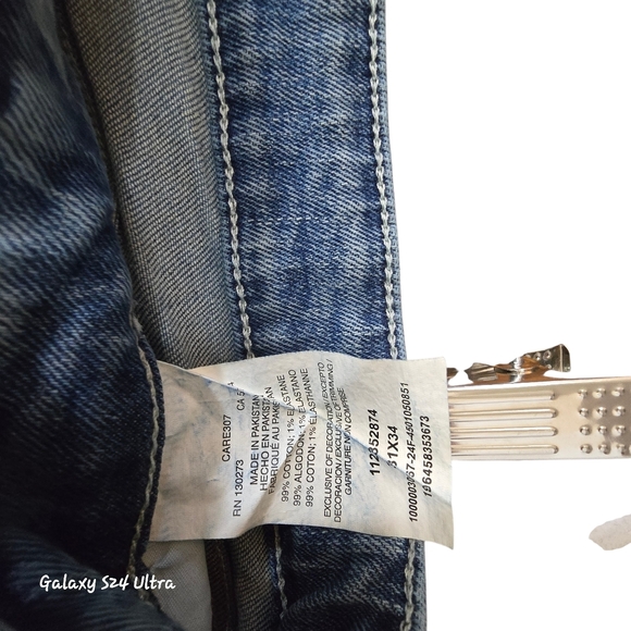 Wrangler Women's Straight Leg Blue Jeans - Picture 6 of 6